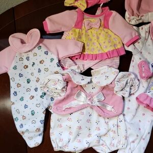 Vintage Doll Clothing Set Cozy Pink Kawaii Cutecore 90s y2k Retro Assortment!